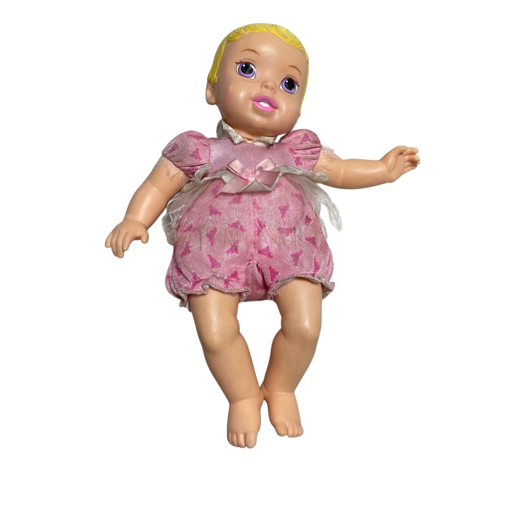 Tollytots My First Disney Princess Baby Doll Aurora Sleeping Beauty 11" Pink